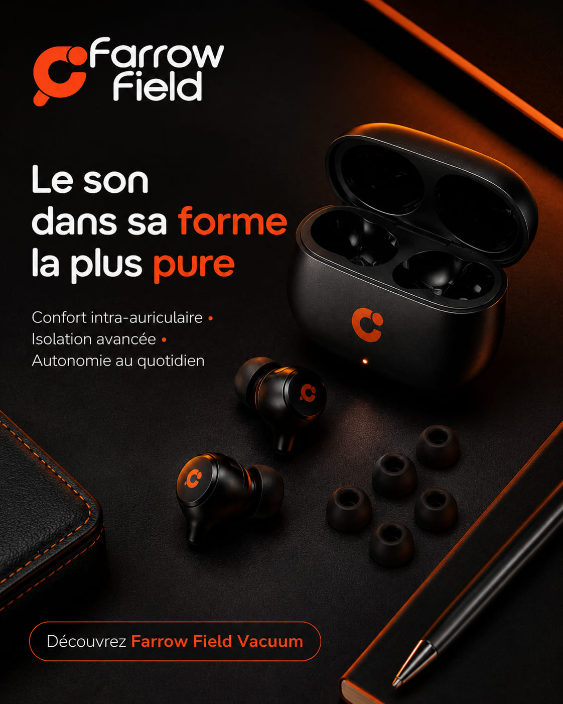 Le son dans sa forme la plus pure — détail écouteur